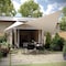 Flash Furniture Palmetto 20ft Rectangle Sun Sail Shade Canopy with Included Nylon Attachment Ropes in Sand GM-WL-SS22003-5-SAND-GG - alternate 1